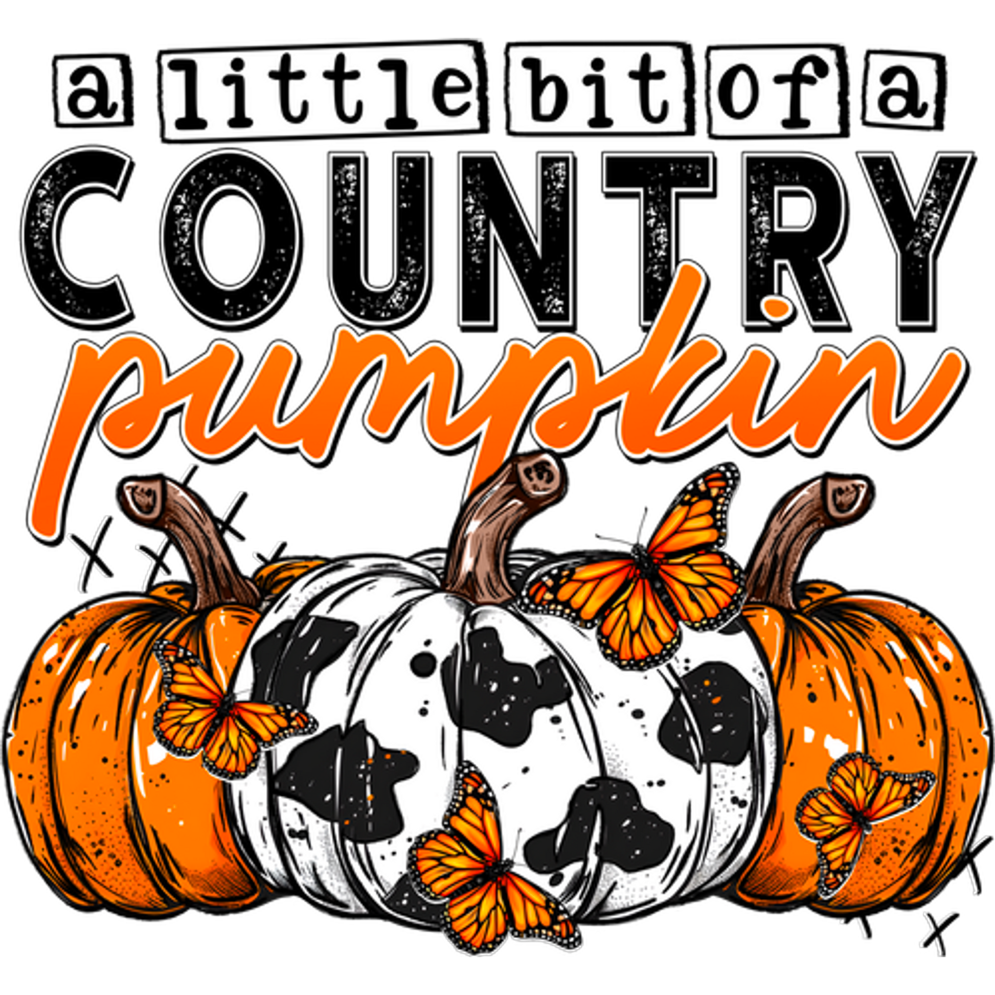 A Little Bit of a Country Pumpkin Halloween Decor
