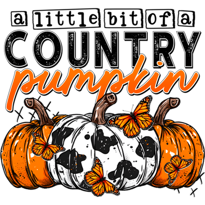 A Little Bit of a Country Pumpkin Halloween Decor