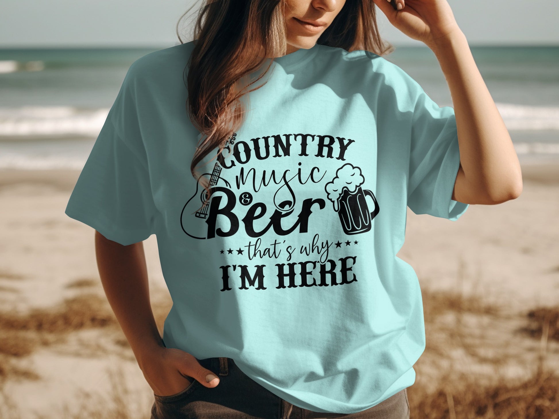 Country Music Beer That's Why I'm Here Product