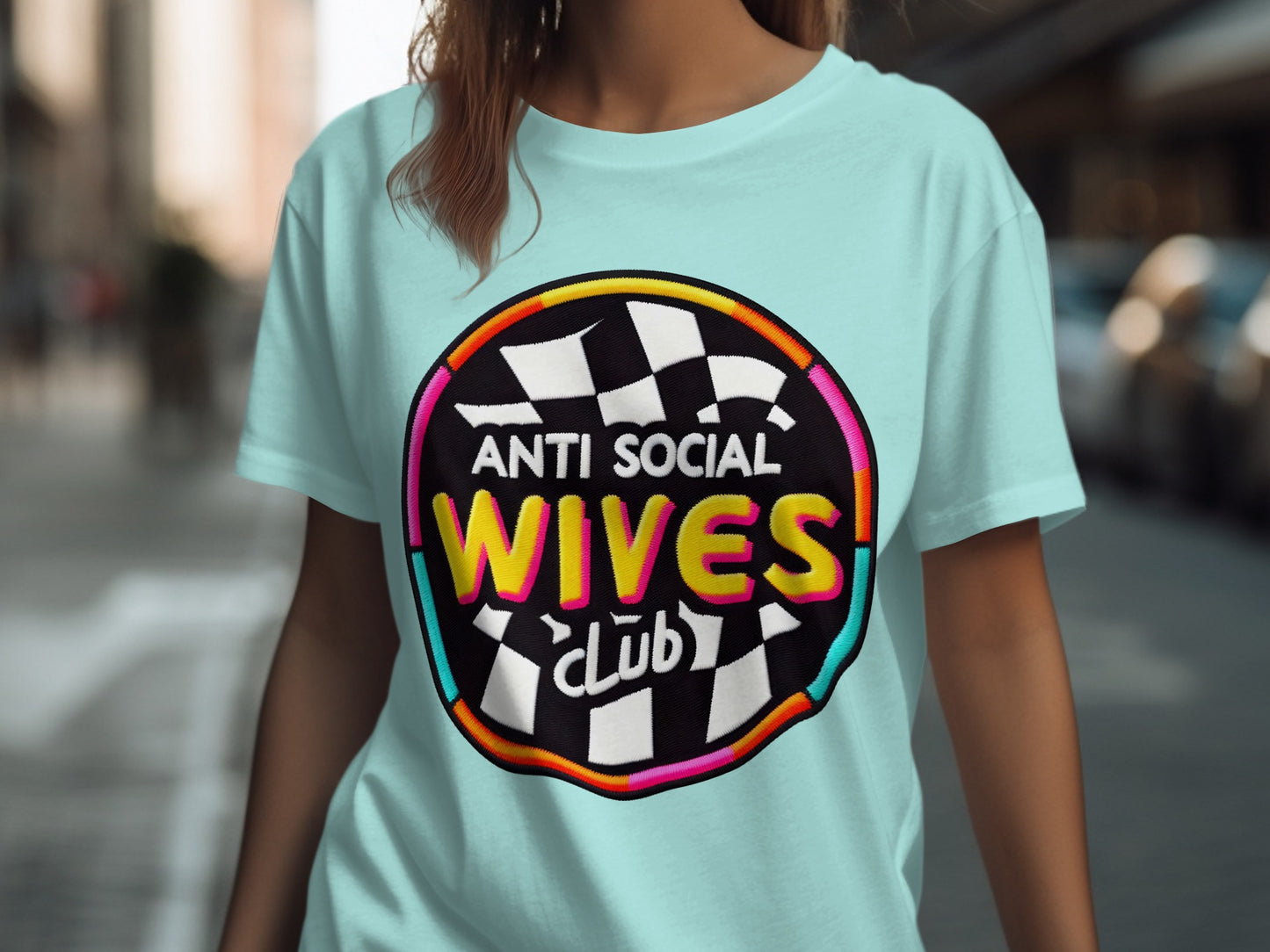Anti Social Wives Club Graphic T-Shirt
