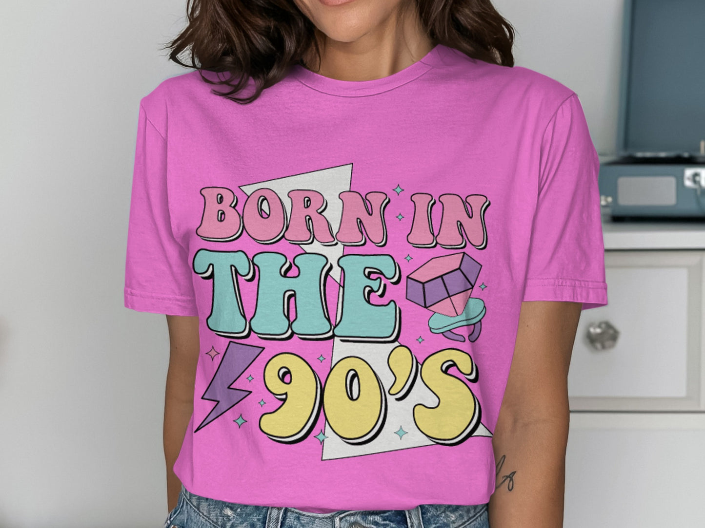 Born in the 90's Graphic T-Shirt Product