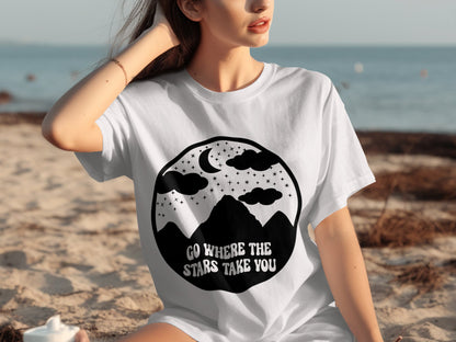 Go Where The Stars Take You Graphic T-Shirt