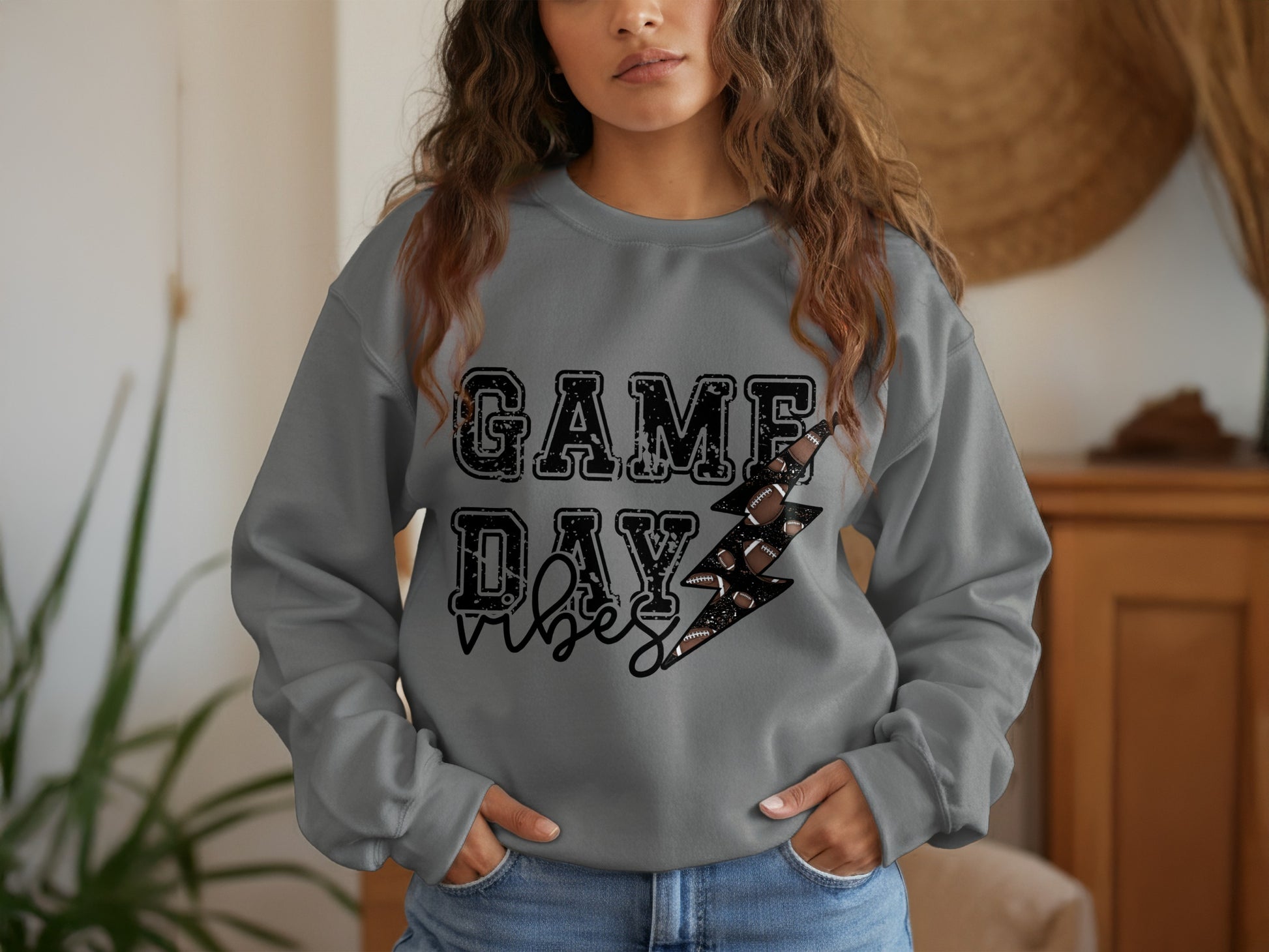 Game Day Vibes Graphic Sweatshirt product