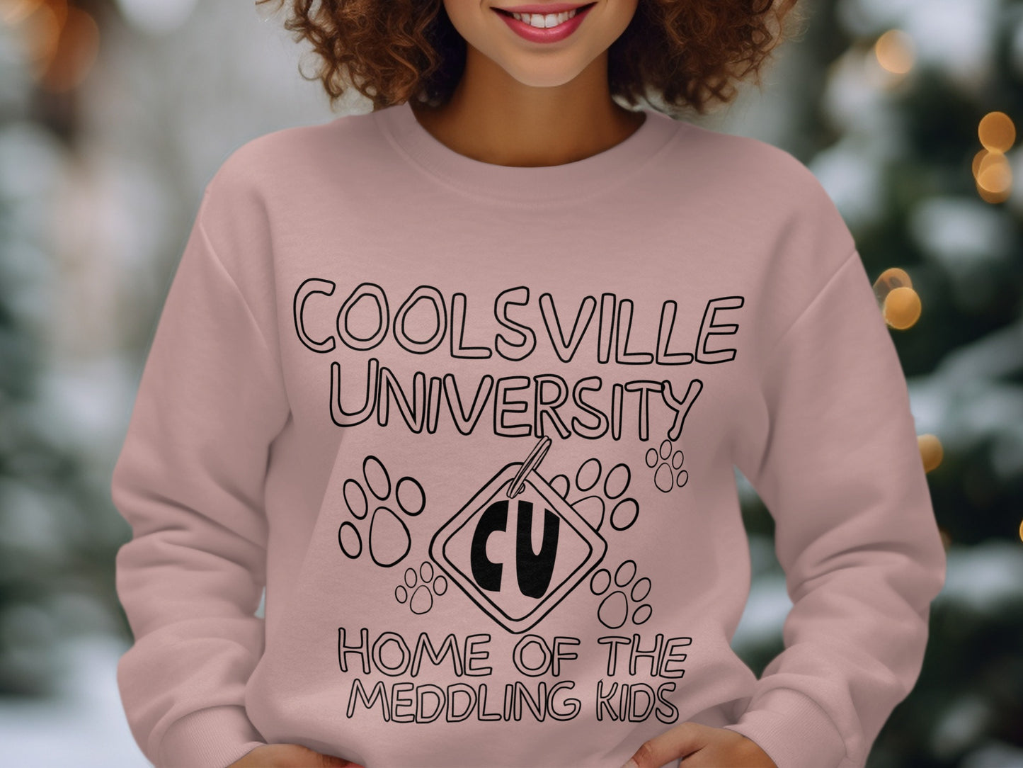 Coolsville University Home of the Meddling Kids Sweater