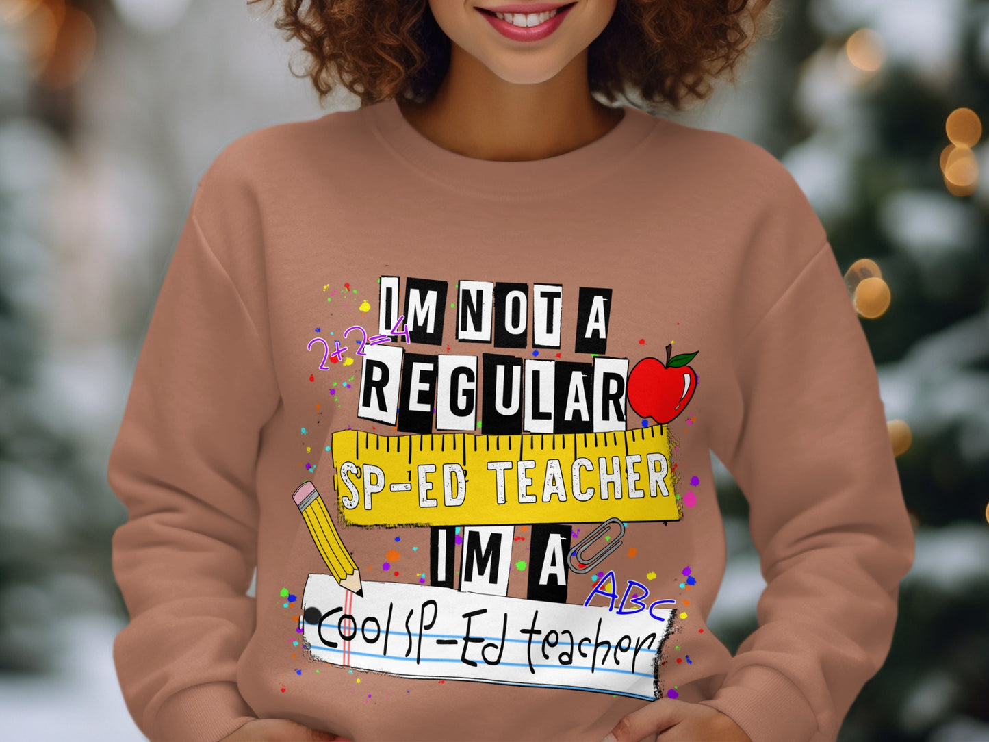 I'm Not A Regular SP-Ed Teacher Cool SP-Ed Teacher Shirt