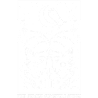 The Gemini Constellation Zodiac Artwork Poster
