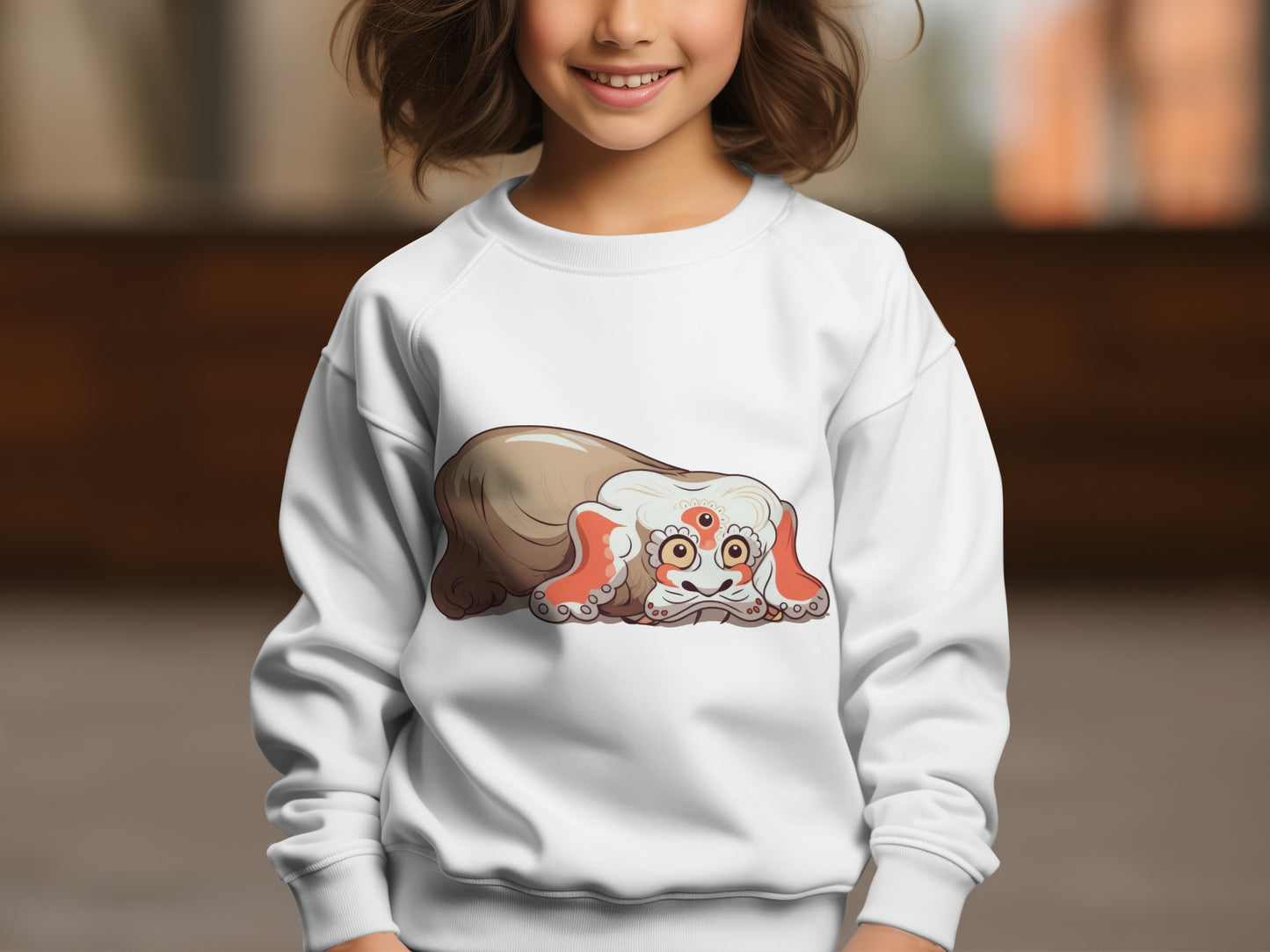 Comfortable Kids Sweatshirt with Cute Puppy Design
