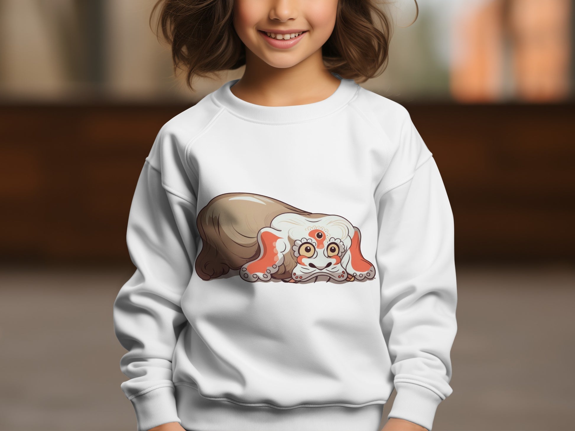 Comfortable Kids Sweatshirt with Cute Puppy Design