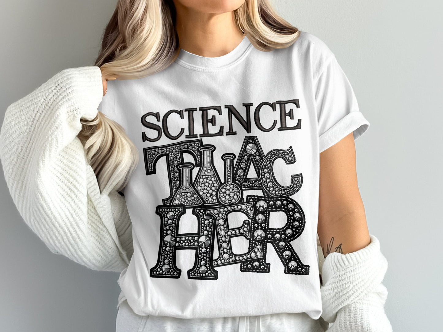 Science Teacher Graphic Tee Shirt for Educators