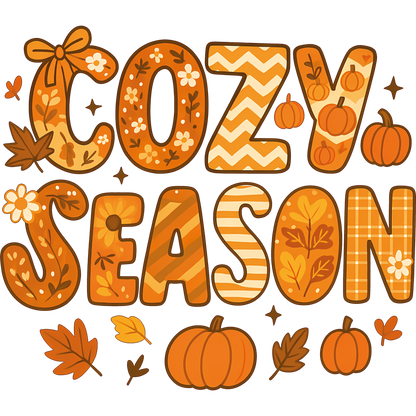 Autumn Cozy Season Themed Graphic Design Product
