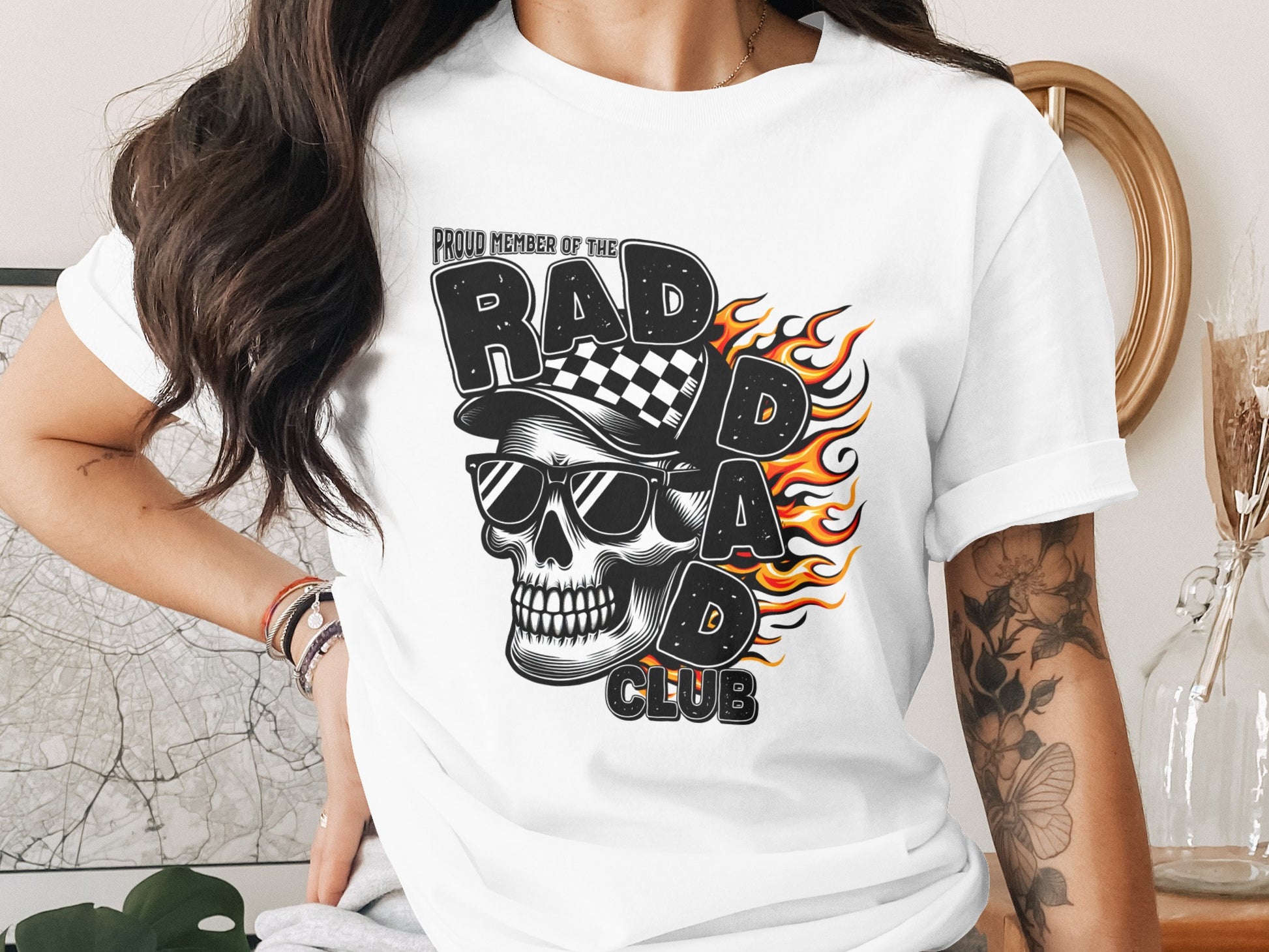 Proud Member of the Rad Dad Club Graphic T-shirt
