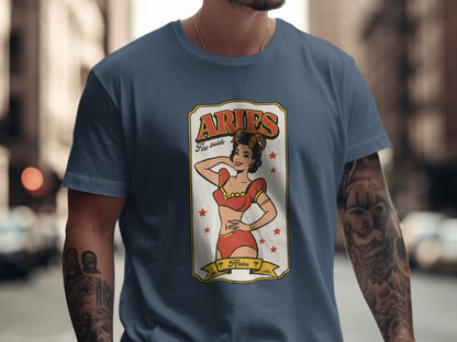 Aries Zodiac Graphic Tee for Astrology Lovers