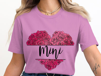 Mini Rose Heart Graphic Tee