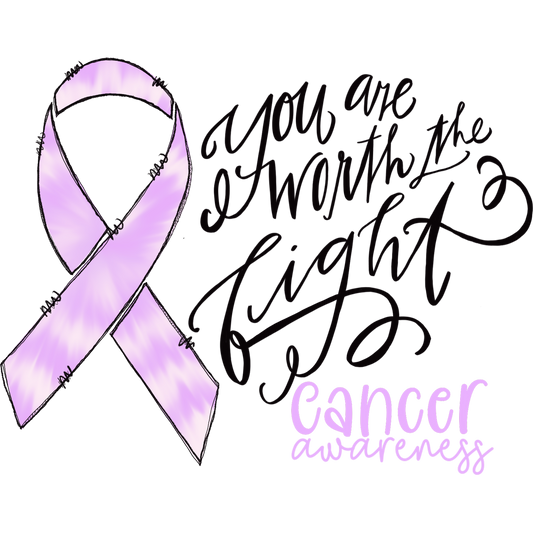 You Are Worth the Fight Cancer Awareness product