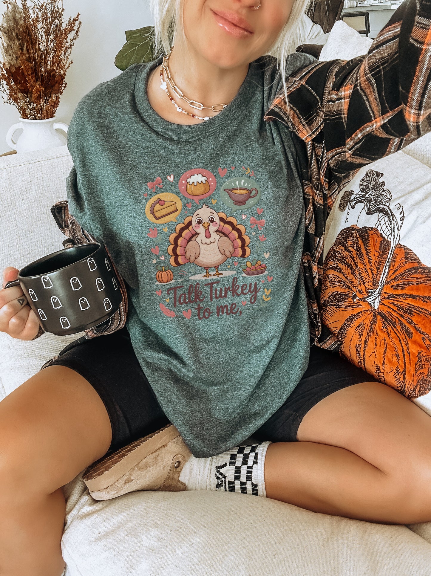Talk Turkey To Me Graphic Tee Fashion Statement