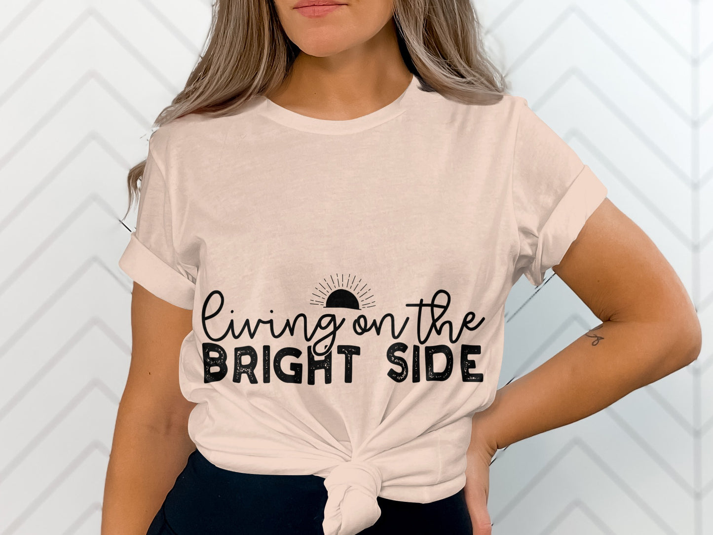 Living on the Bright Side Graphic Tee