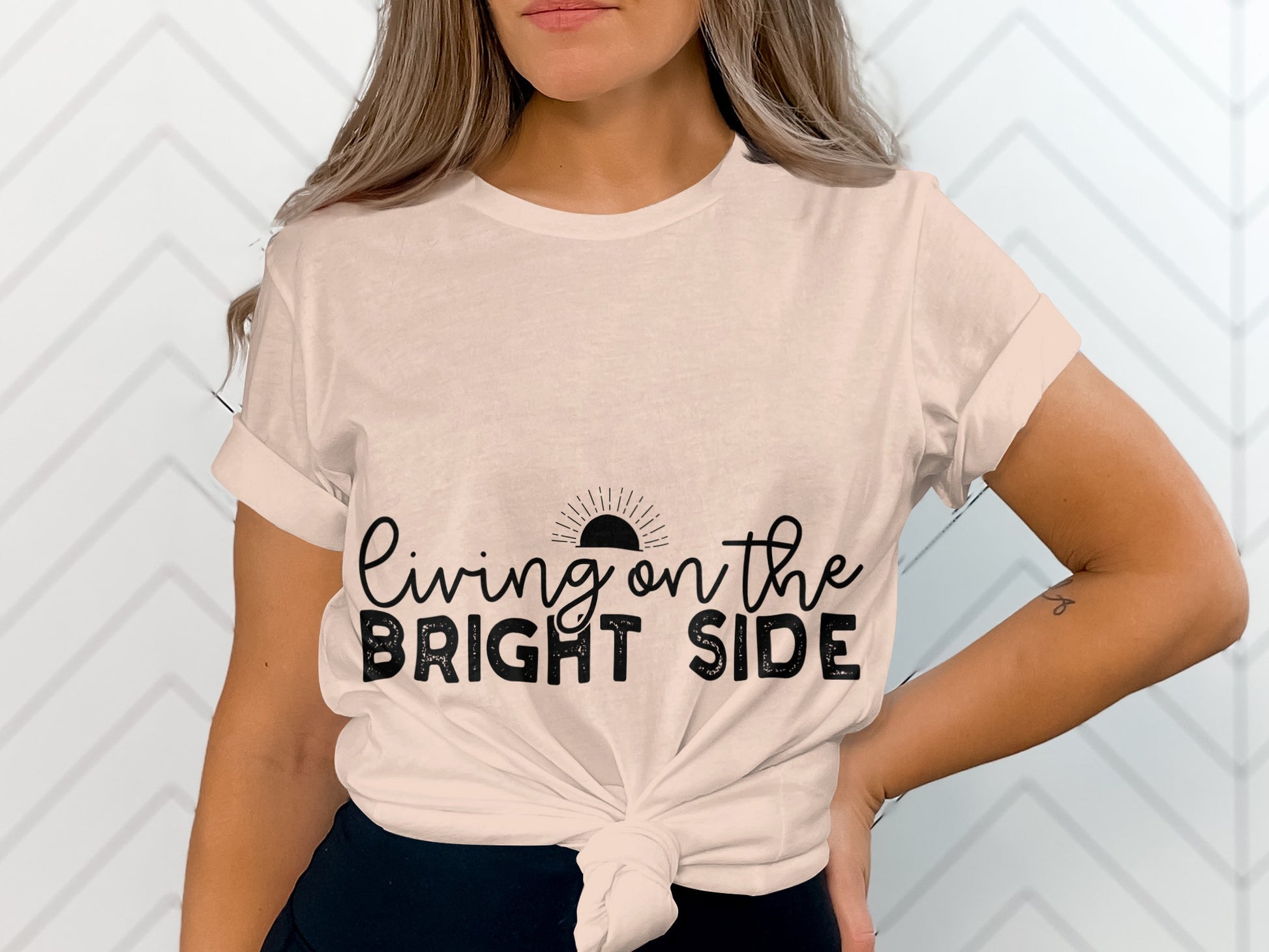 Living on the Bright Side Graphic Tee