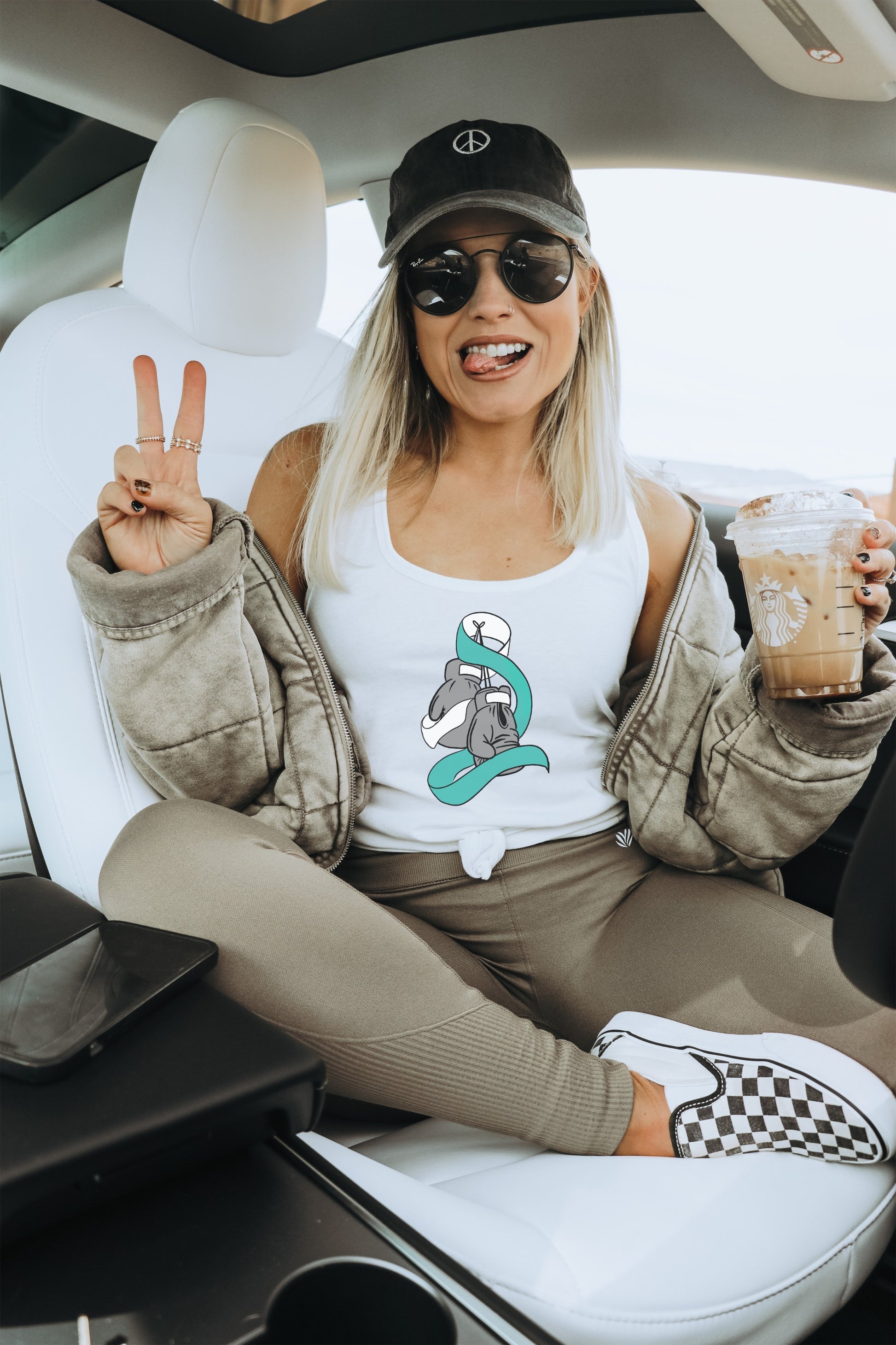 Casual Stylish Graphic Print Tank Top for Everyday Look