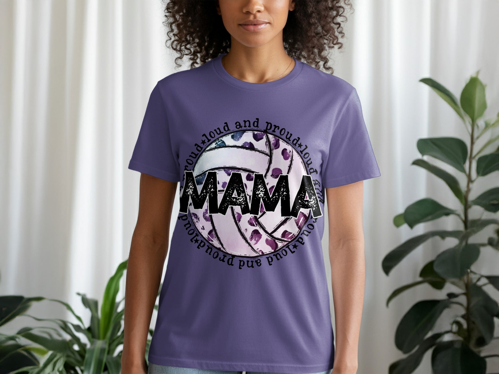 Proud Loud and Proud Mama Graphic Tee
