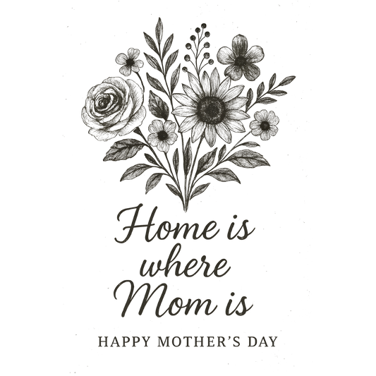 Home is Where Mom is Happy Mother's Day Card