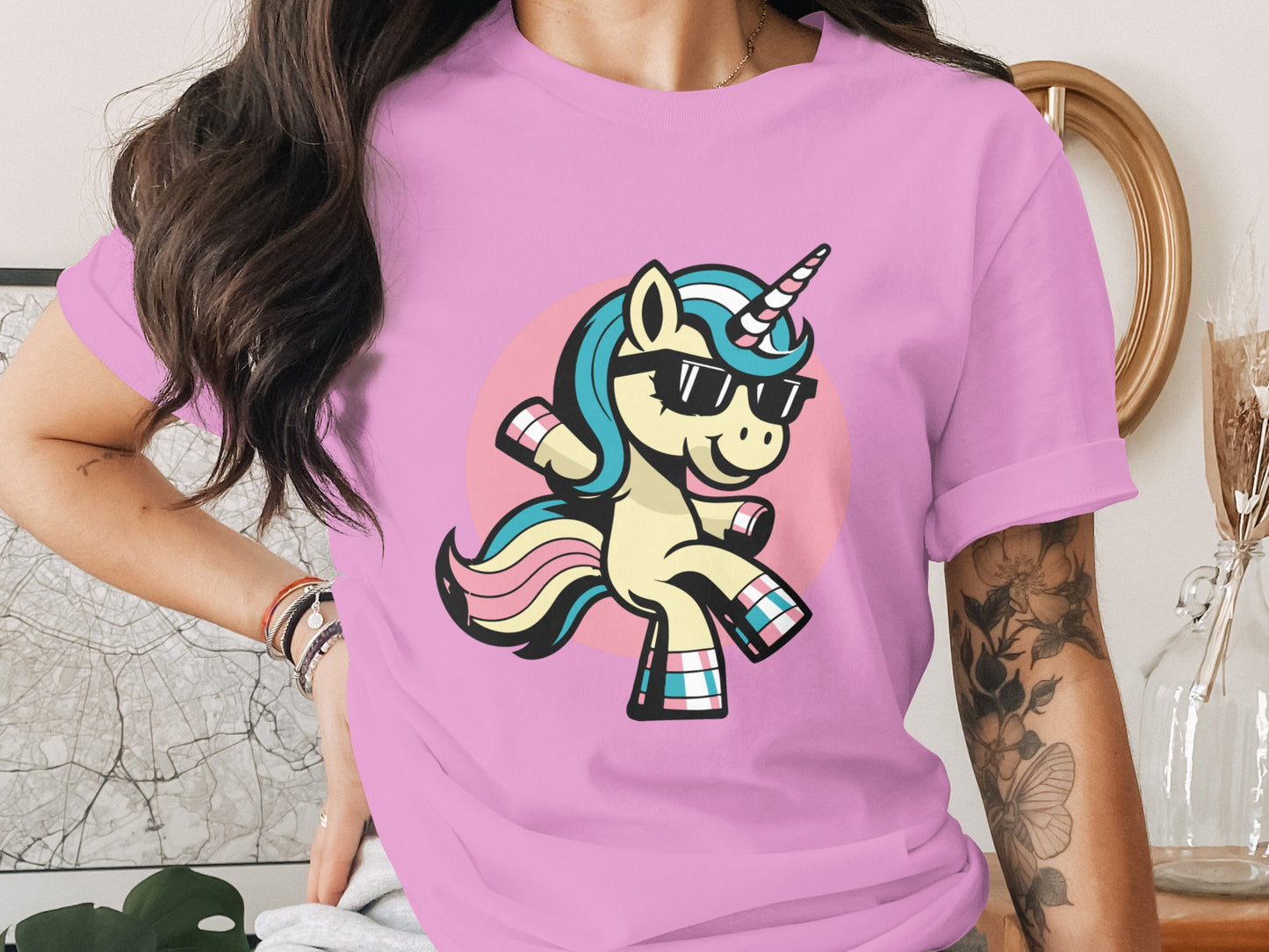 Cool Unicorn Graphic T-Shirt Fun and Stylish Apparel