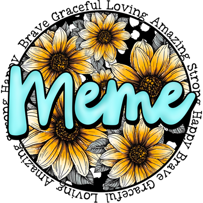Meme Brave Graceful Loving Amazing Strong product