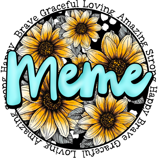 Meme Brave Graceful Loving Amazing Strong product