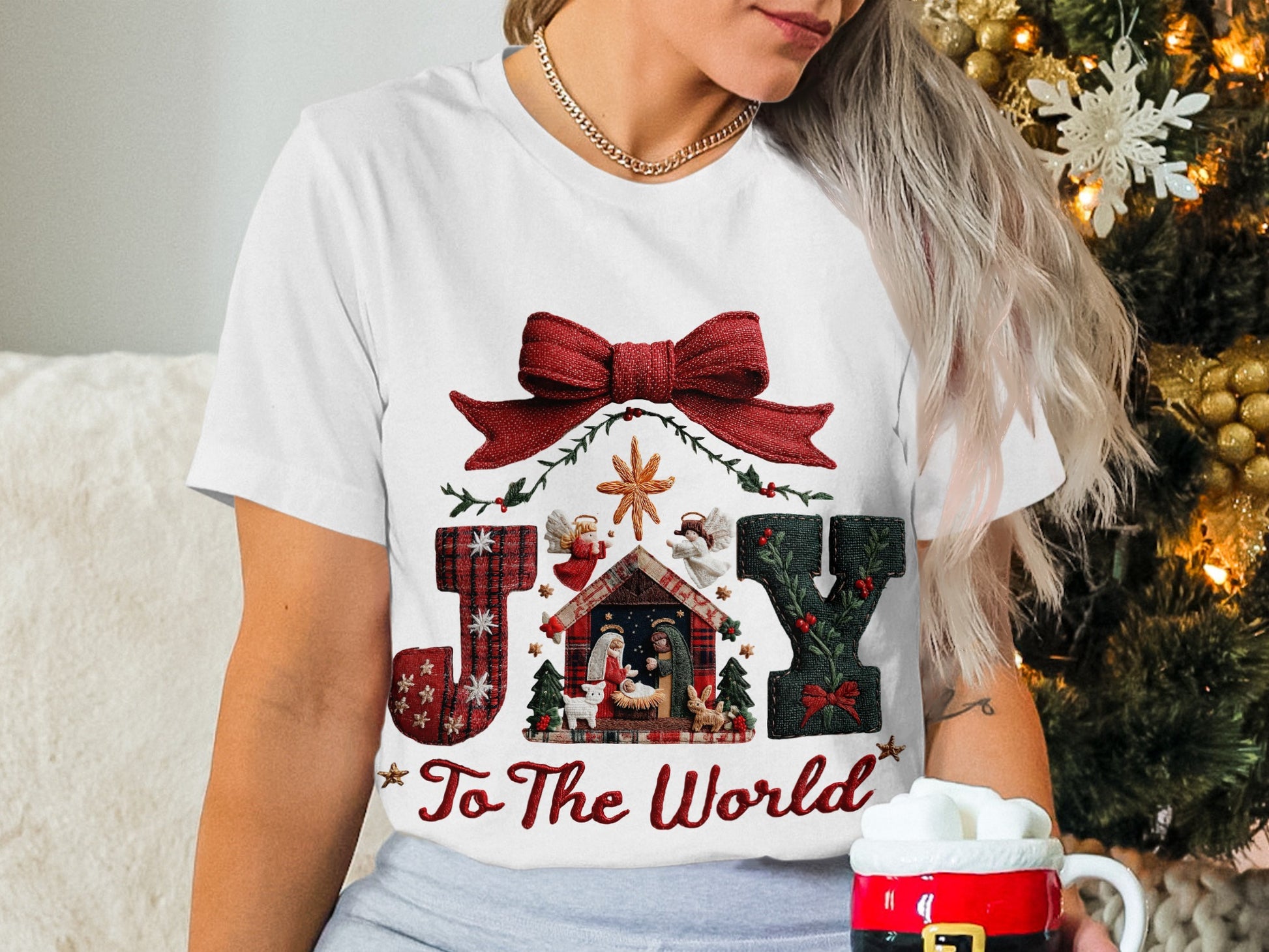 Joy To The World Festive T-shirt