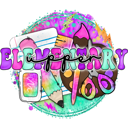 Elementary School Supplies Artistic Design product