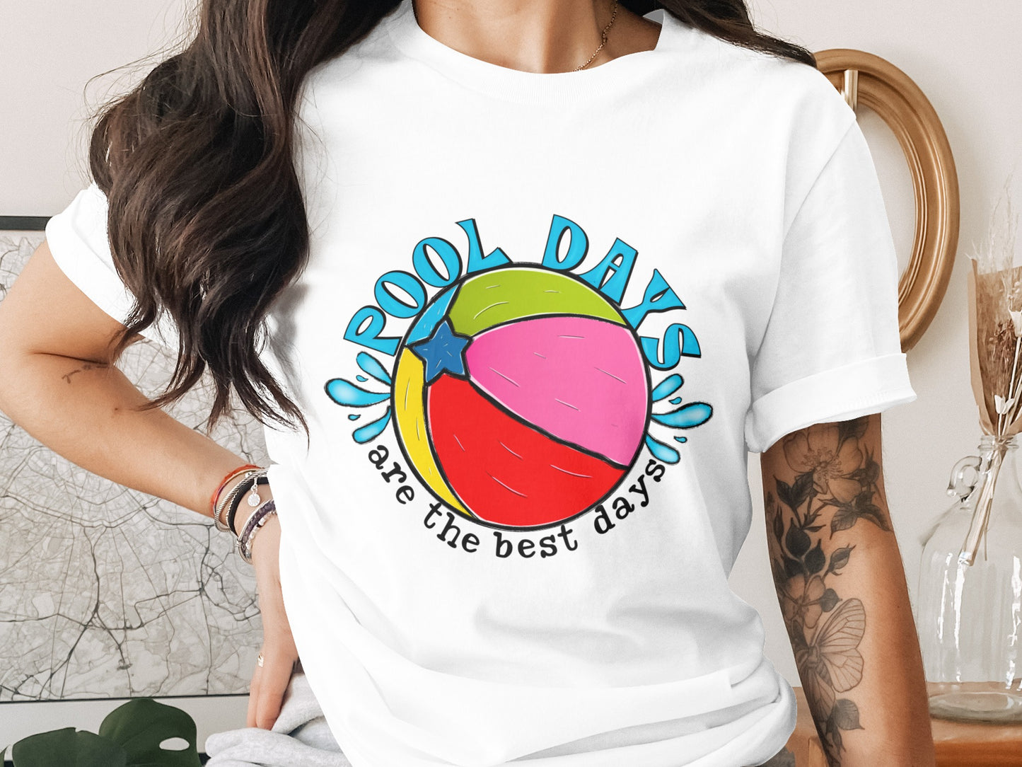 Pool Days Are The Best Days Graphic Tee