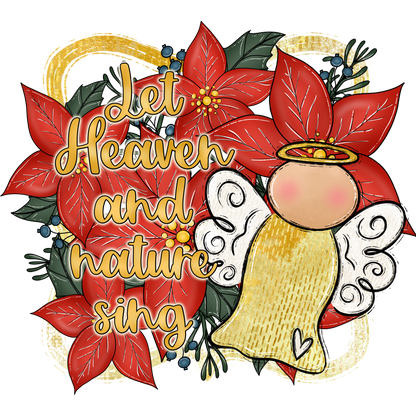 Let Heaven and Nature Sing Angel Decor Product