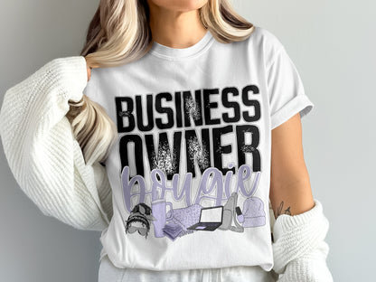 Business Owner Bougie Graphic Shirt for Entrepreneurs
