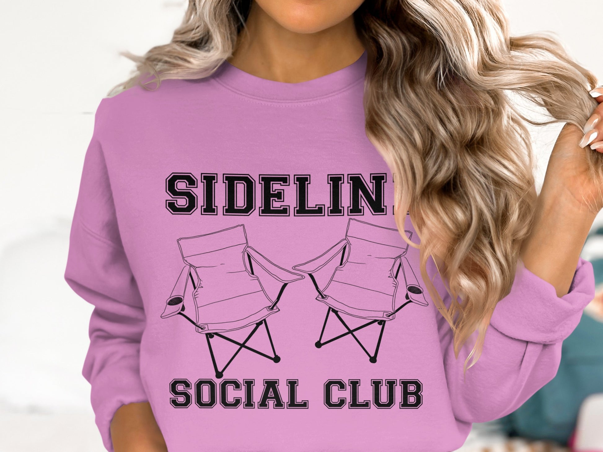 Sideline Social Club Graphic Sweatshirt