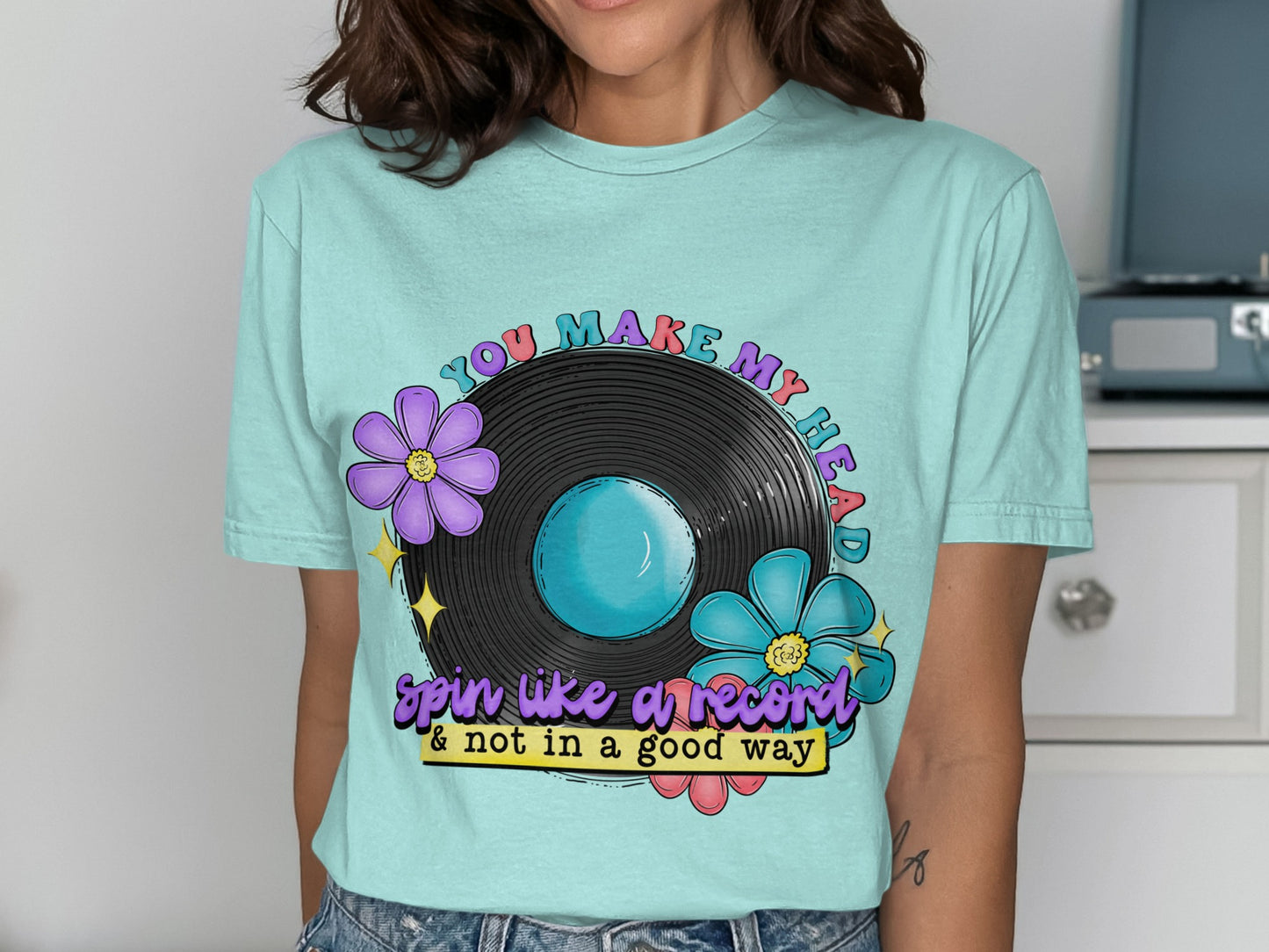 Spin Like A Record And Not In A Good Way Shirt