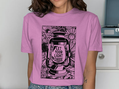 Let Your Light Shine Graphic Tee Product