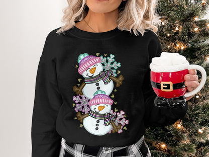 Adorable Snowman Design with Santa Mug Product