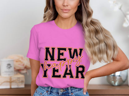New Happy Year Graphic Tee for End of Year Sale