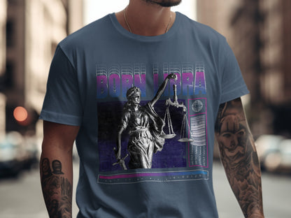 Born Libra Graphic Tee with Stylish Design
