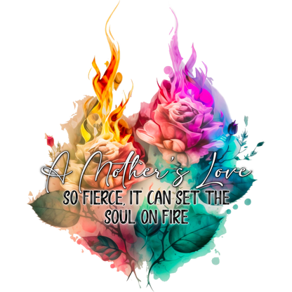A Mother's Love Fierce Soul Fire Printed Artwork