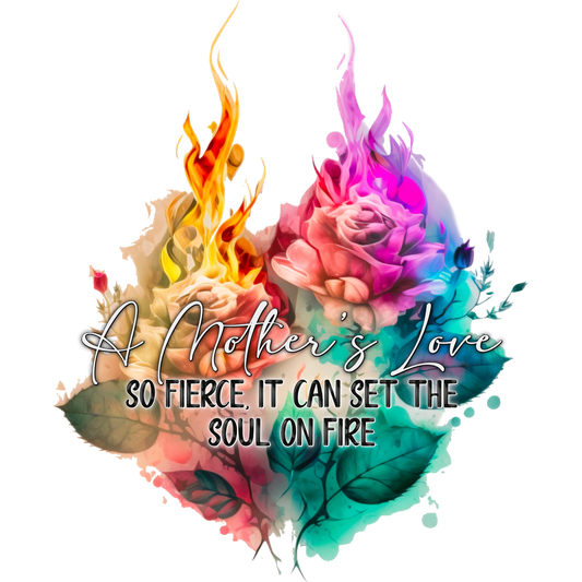 A Mother's Love Fierce Soul Fire Printed Artwork