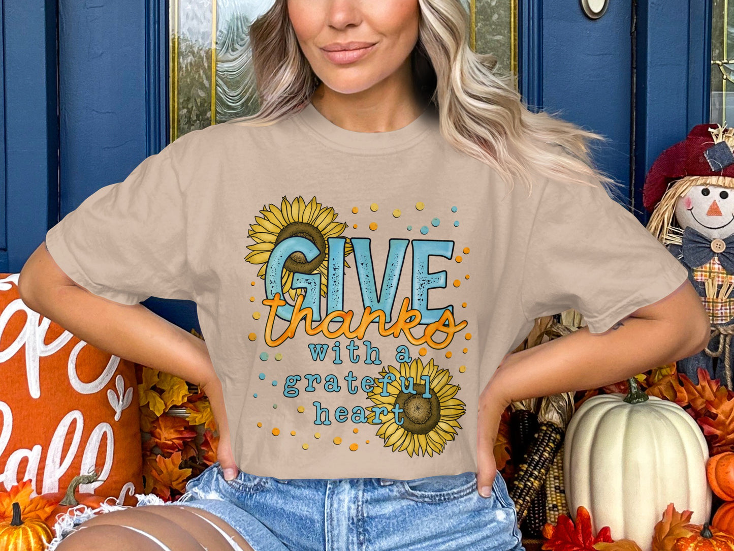 Give Thanks with a Grateful Heart Shirt