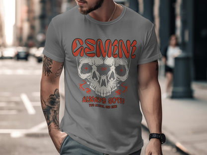 Gemini Always Both Two Minds One Ride T-Shirt