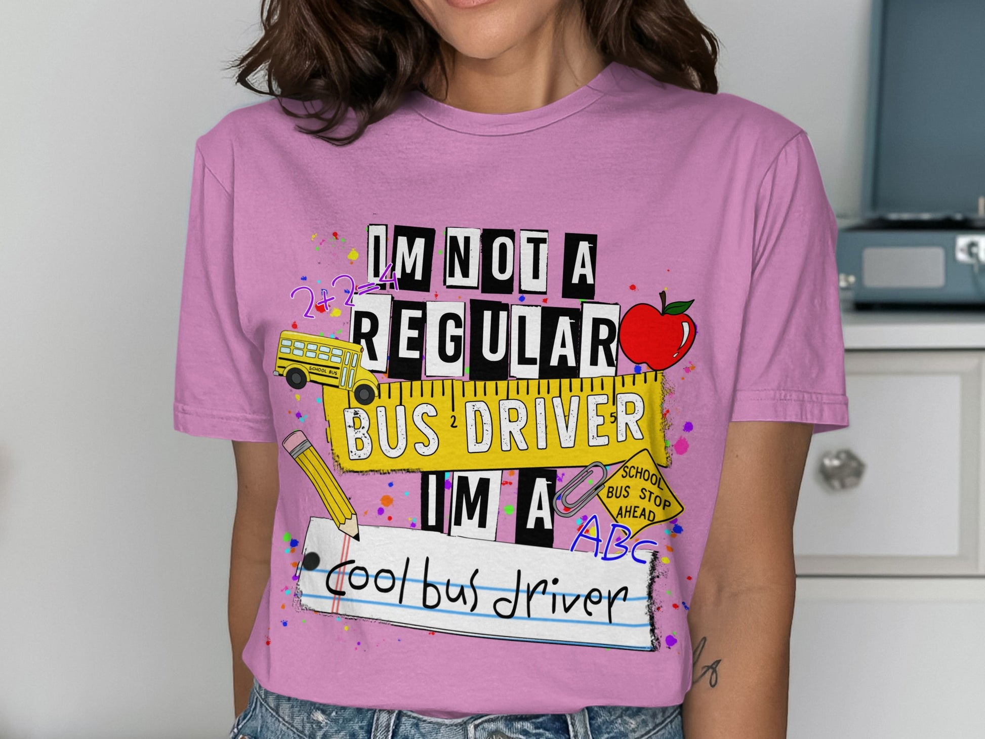 I'm Not A Regular Bus Driver I'm A Cool Bus Driver Shirt