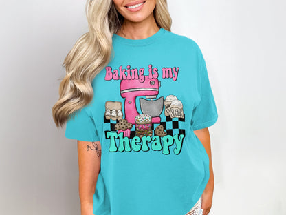 Baking is My Therapy Graphic T-shirt