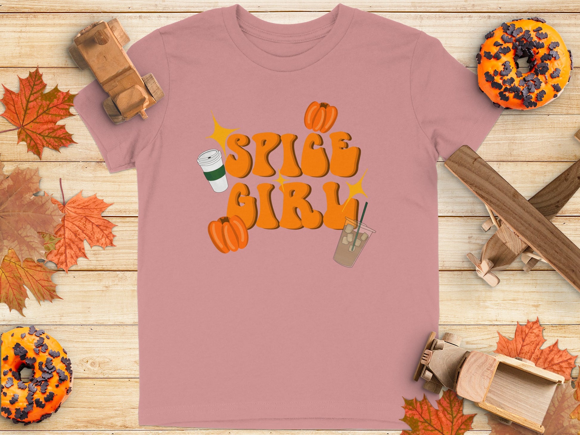 Spice Girl Cute Festive Graphic Tee Product