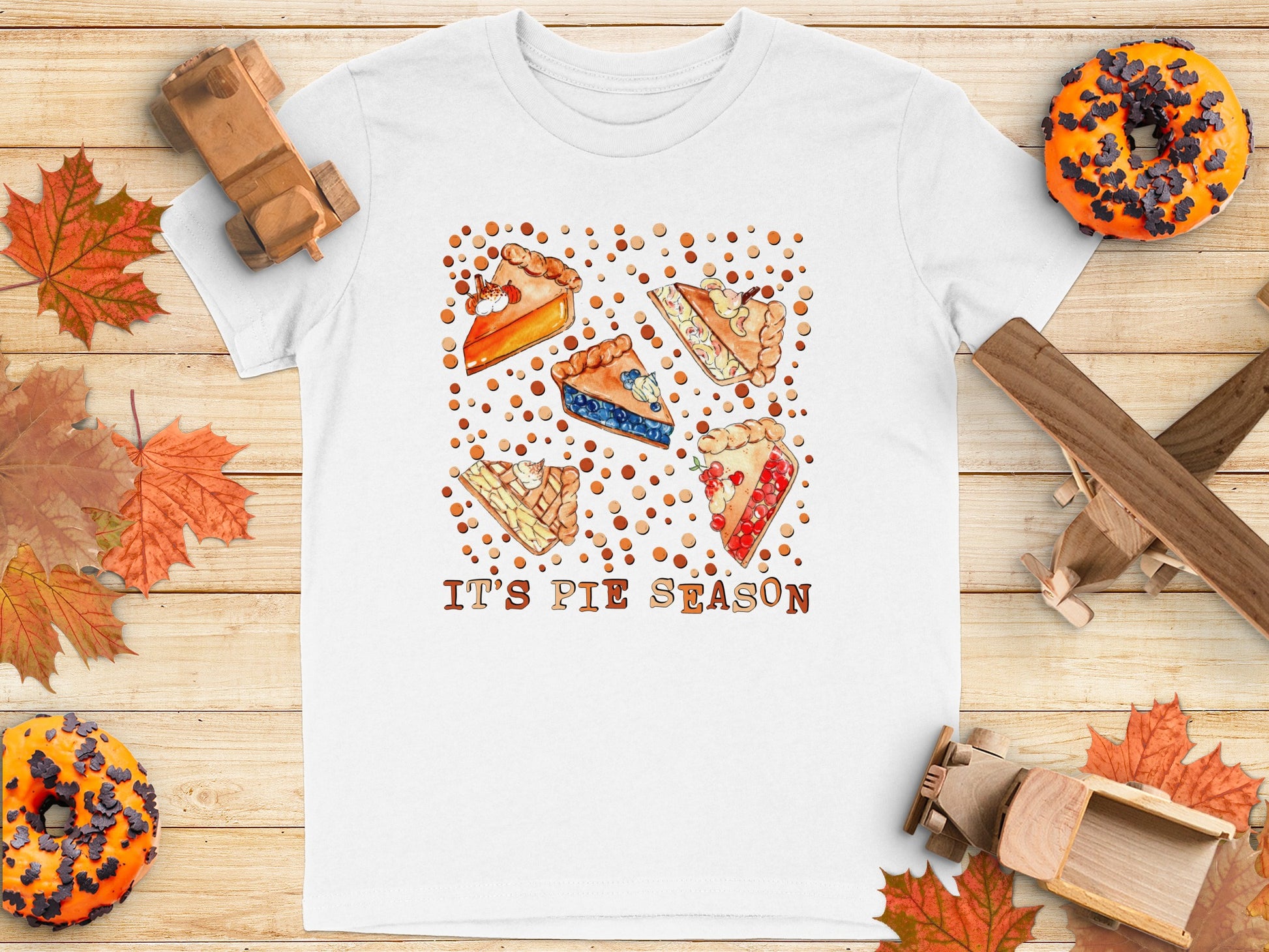 Festive It's Pie Season Graphic T-Shirt Product