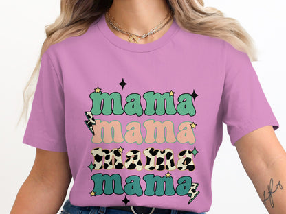 Trendy Mama Graphic Tee for Stylish Moms