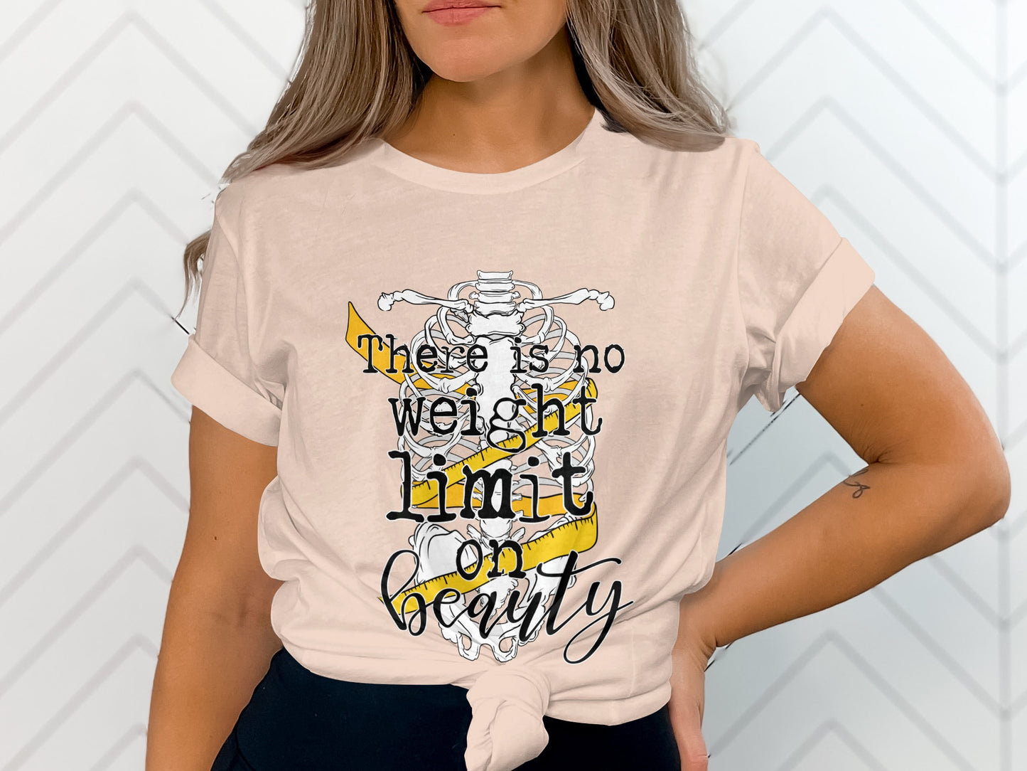There is No Weight Limit on Beauty Statement Shirt