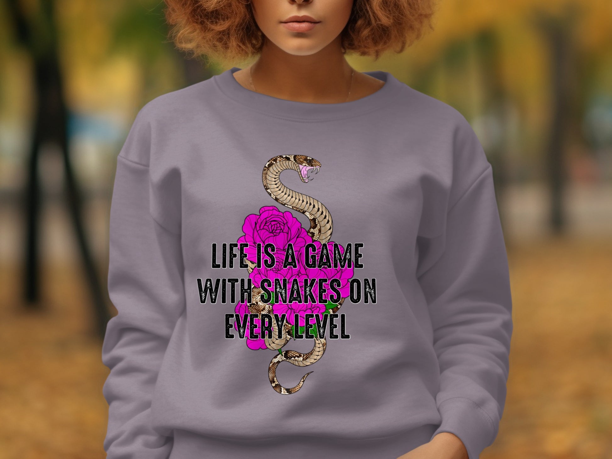 Life Is A Game With Snakes On Every Level shirt