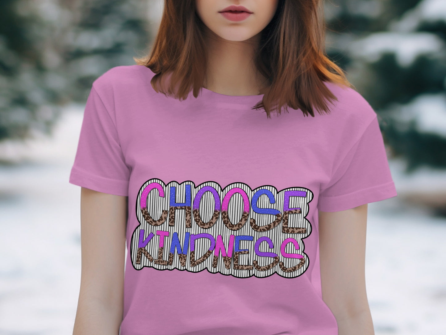Choose Kindness Graphic Tee for Positive Vibes